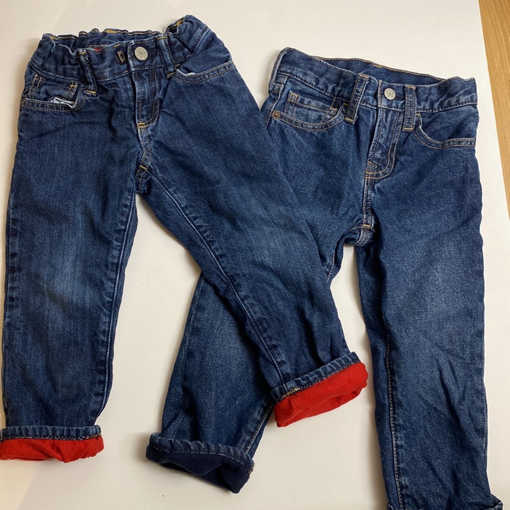 GAP Kids Navy Blue Denim Jeans Duo